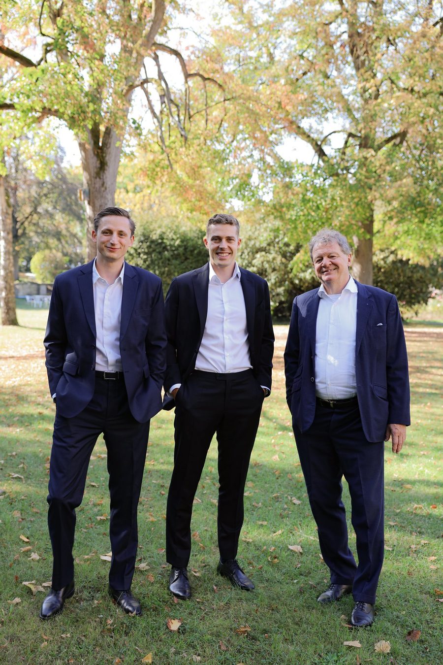 Loïc Nathan, Max Meyer und Paul Chambers, die drei Partner von Polarix